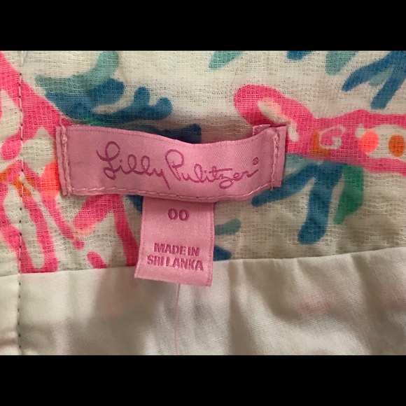 NWT Lilly Pulitzer Skirt Sz. 00 - Picture 3 of 4